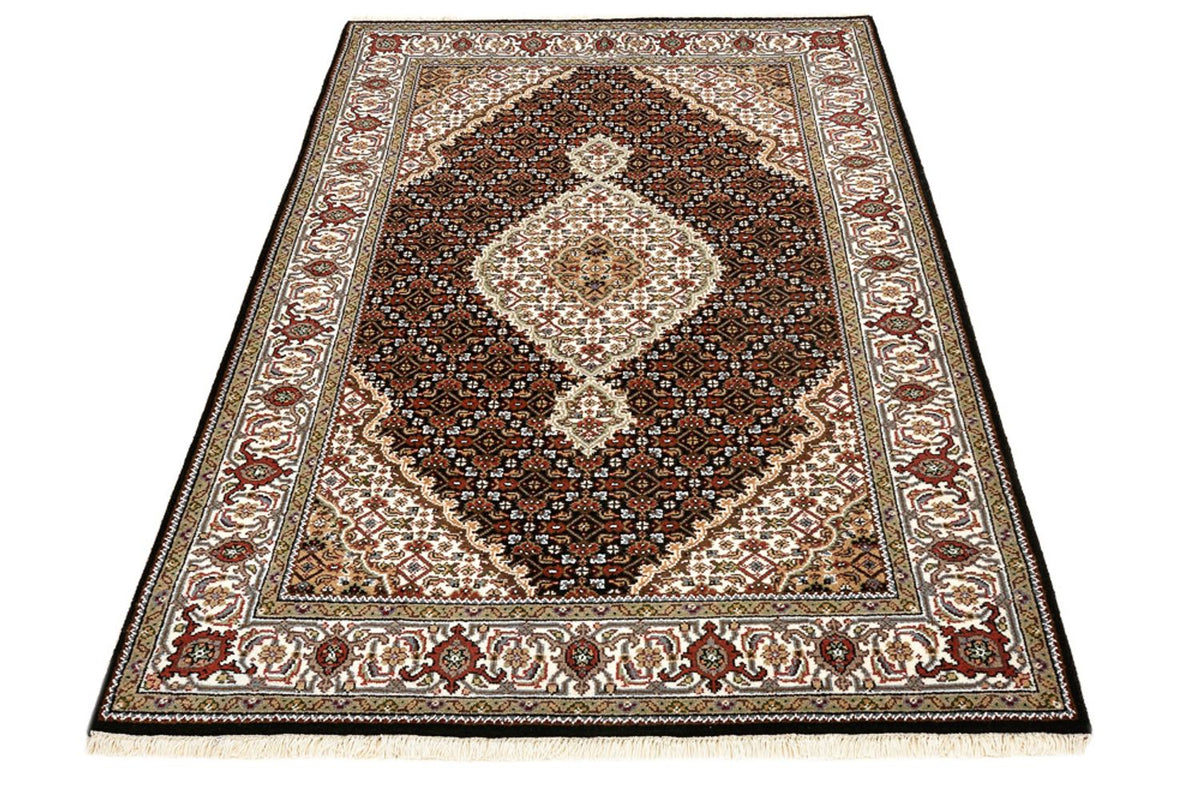 Alfombra oriental - Tabriz - 183 x 121 cm - crema
