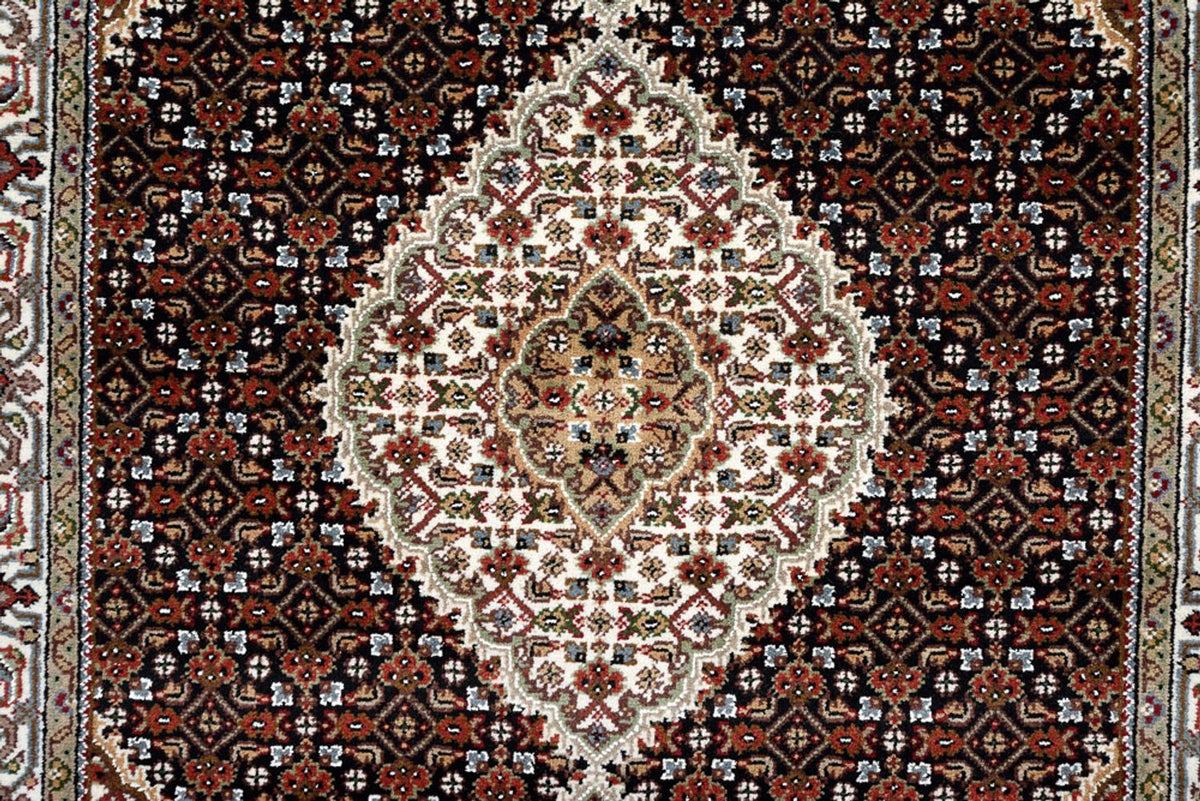 Alfombra oriental - Tabriz - 183 x 121 cm - crema