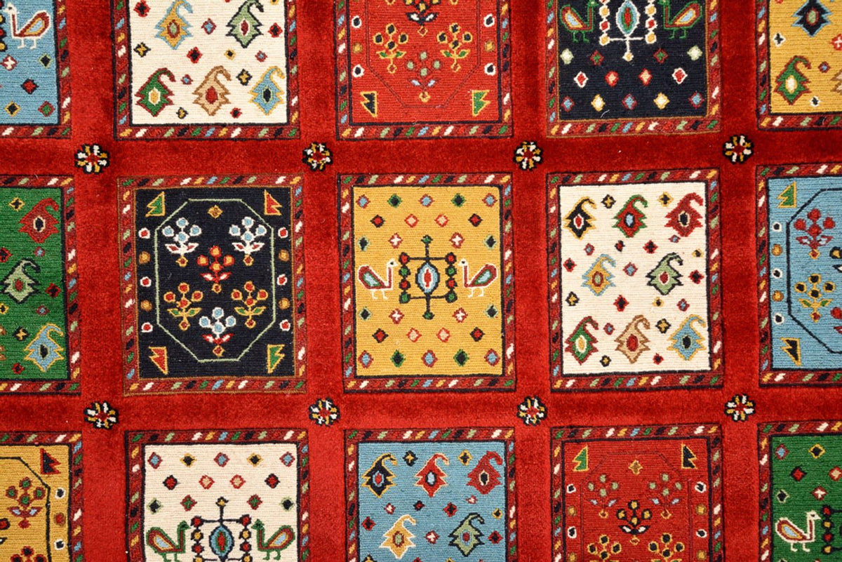 Alfombra oriental - 244 x 176 cm - rojo