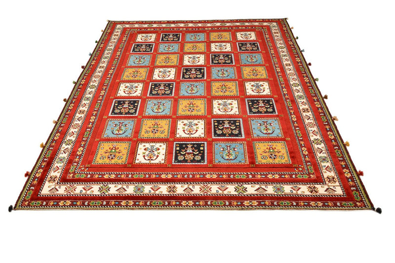 Alfombra oriental - 245 x 177 cm - rojo