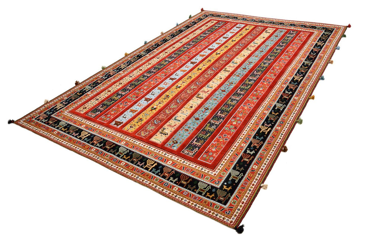 Alfombra oriental - 300 x 200 cm - multicolor