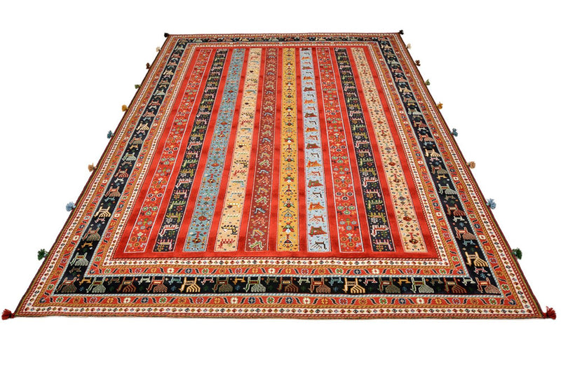 Alfombra oriental - 300 x 200 cm - multicolor