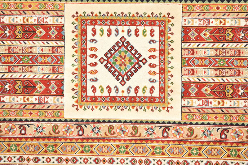 Alfombra oriental - 296 x 199 cm - beige claro
