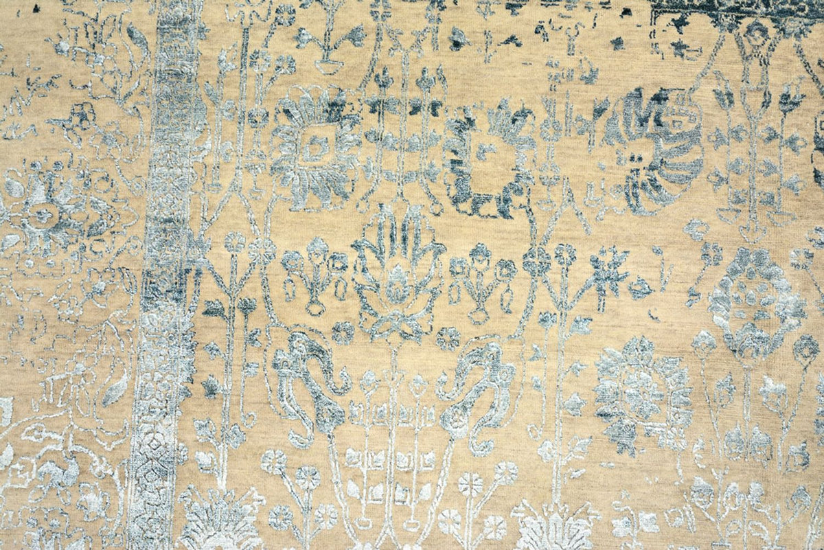 Alfombra de diseño - 372 x 268 cm - beige claro