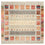 Alfombra Gabbeh - Loribaft Indus cuadrado - 202 x 199 cm - beige claro