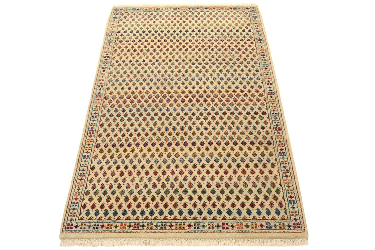 Alfombra de diseño - 153 x 96 cm - beige claro