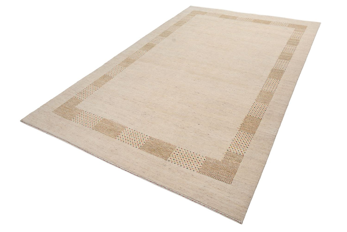 Alfombra Gabbeh - Loribaft Indus - 295 x 191 cm - beige claro