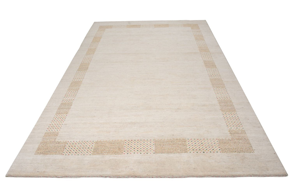 Alfombra Gabbeh - Loribaft Indus - 295 x 191 cm - beige claro