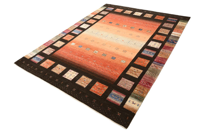 Alfombra Gabbeh - Loribaft Indus - 244 x 178 cm - multicolor