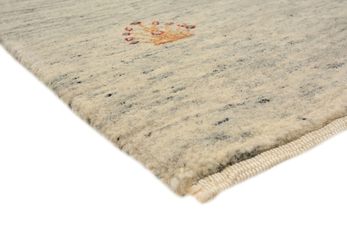 Alfombra de pasillo Alfombra Gabbeh - Loribaft Indus - 295 x 80 cm - beige oscuro