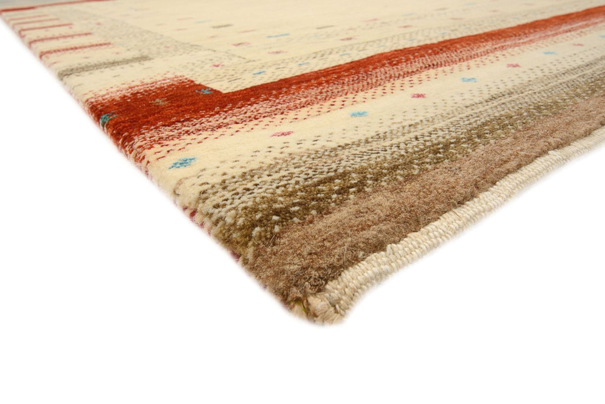 Alfombra Gabbeh - Loribaft Indus - 152 x 106 cm - beige claro