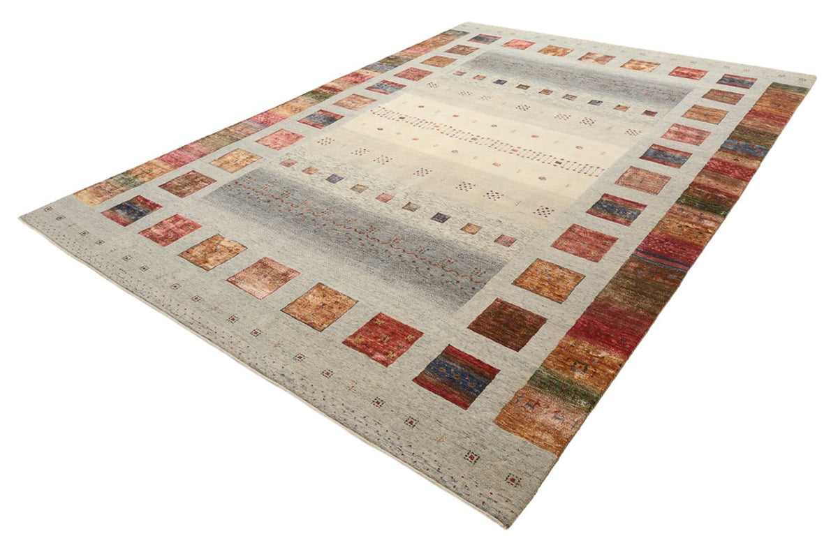 Alfombra Gabbeh - Loribaft Indus - 351 x 251 cm - beige oscuro