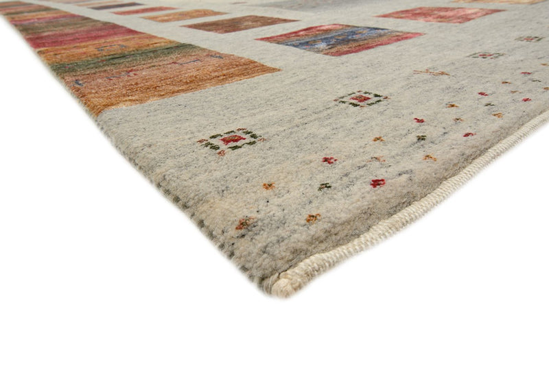 Alfombra Gabbeh - Loribaft Indus - 351 x 251 cm - beige oscuro