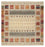 Alfombra Gabbeh - Loribaft Indus cuadrado - 201 x 196 cm - multicolor