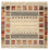 Alfombra Gabbeh - Loribaft Indus cuadrado - 206 x 205 cm - multicolor