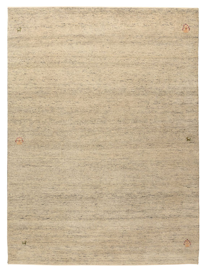 Alfombra Gabbeh - Loribaft Indus - 232 x 172 cm - camello