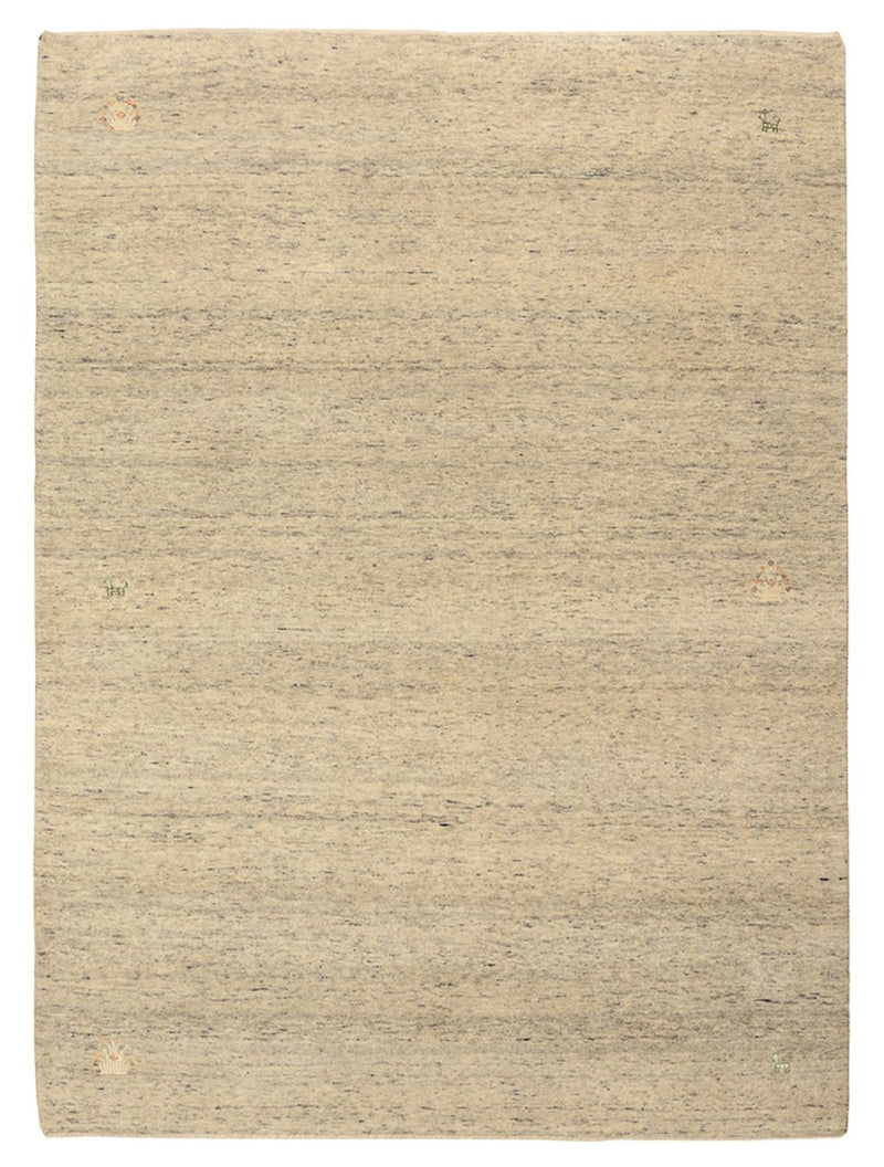 Alfombra Gabbeh - Loribaft Indus - 200 x 146 cm - camello