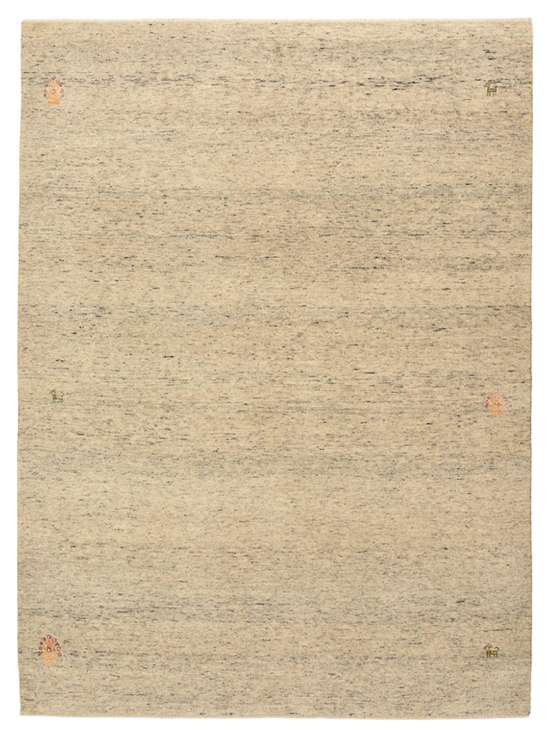 Alfombra Gabbeh - Loribaft Indus - 200 x 150 cm - camello