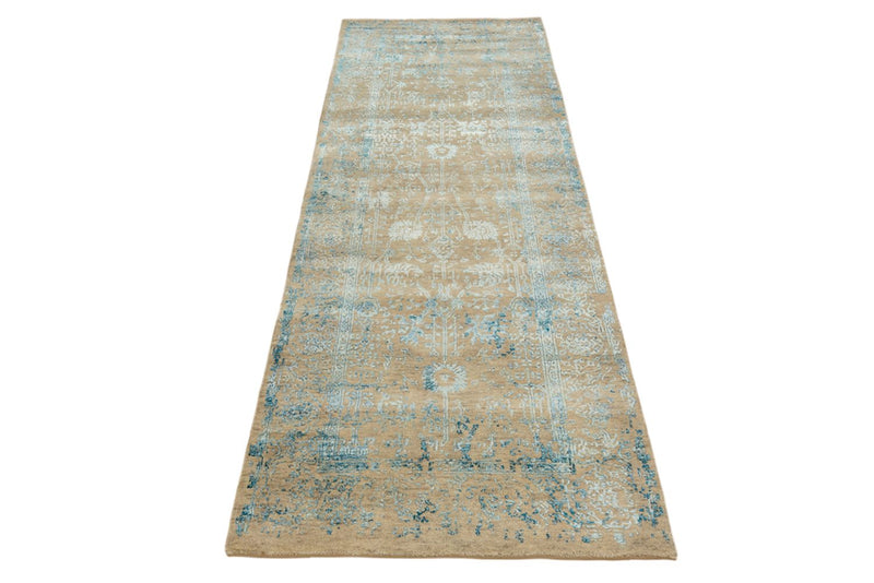 Alfombra de pasillo Alfombra de diseño - 243 x 84 cm - camello