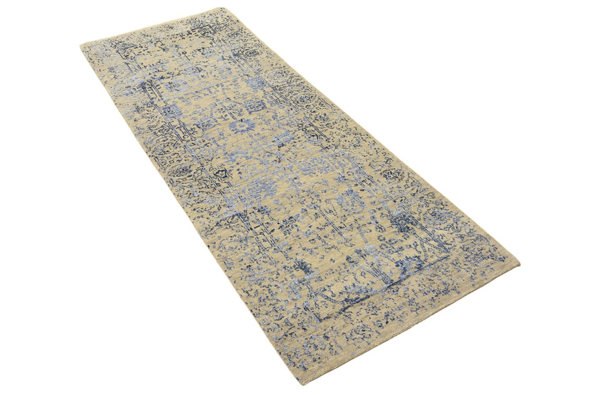 Alfombra de pasillo Alfombra de diseño - 195 x 74 cm - caramelo