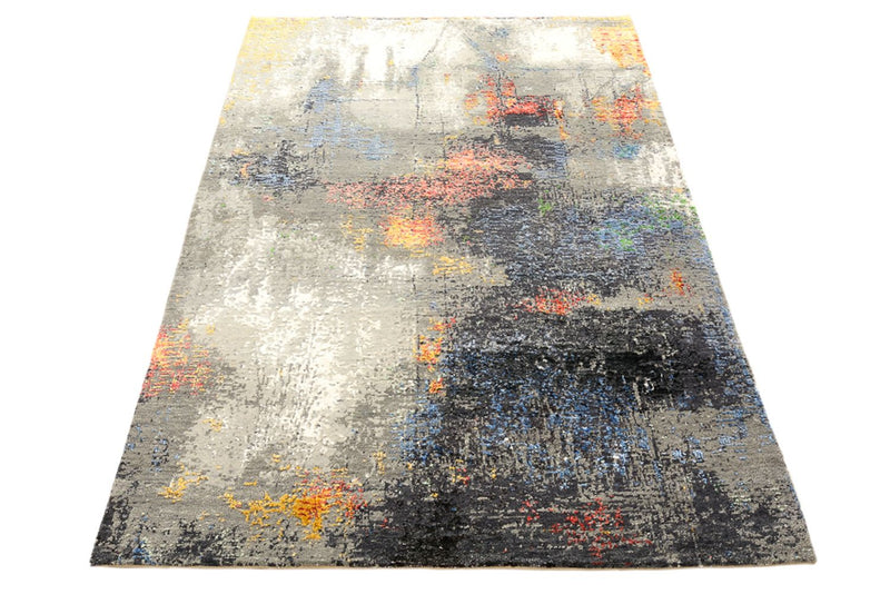 Alfombra de diseño - 183 x 122 cm - multicolor