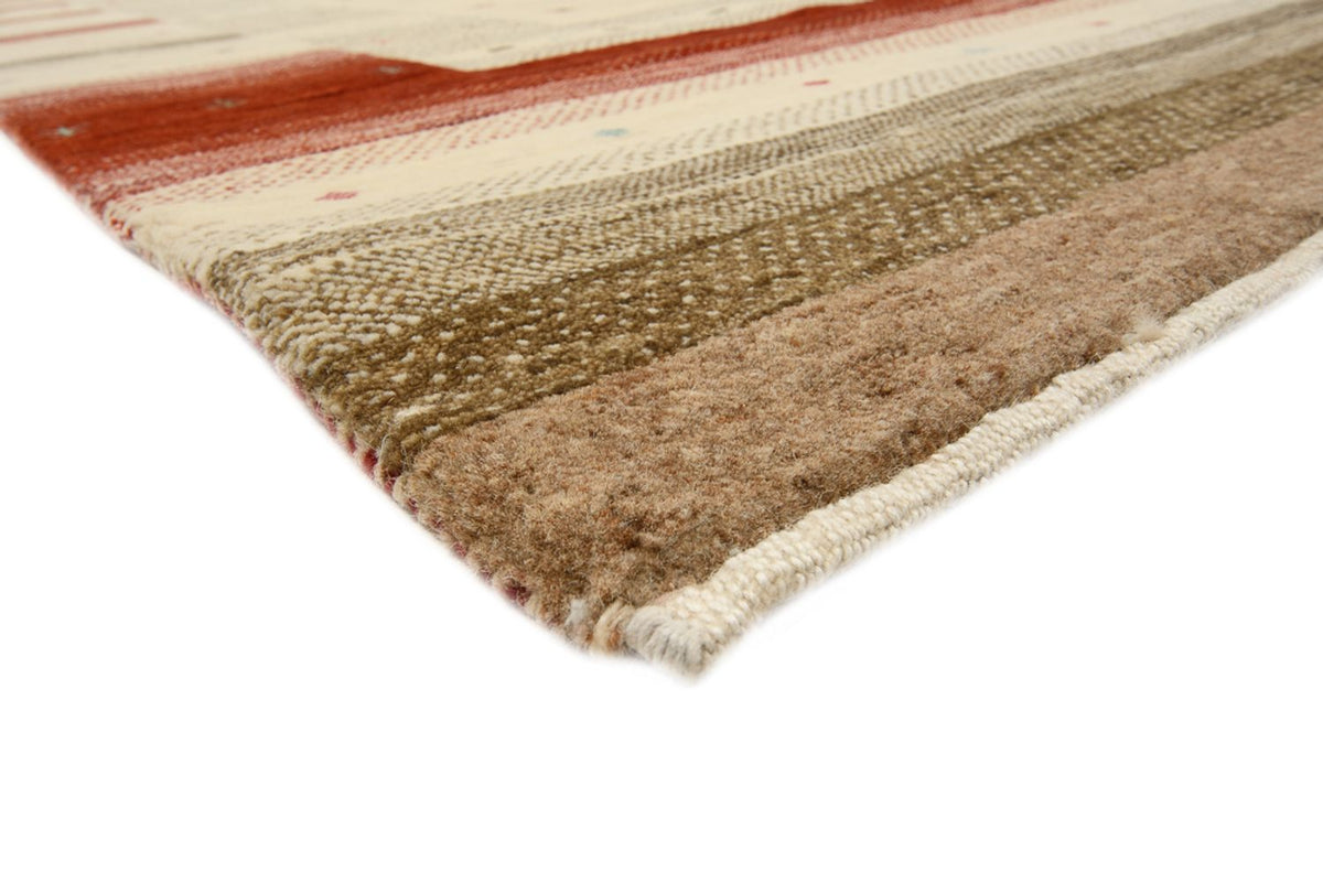 Alfombra Gabbeh - Loribaft Indus - 300 x 254 cm - beige claro