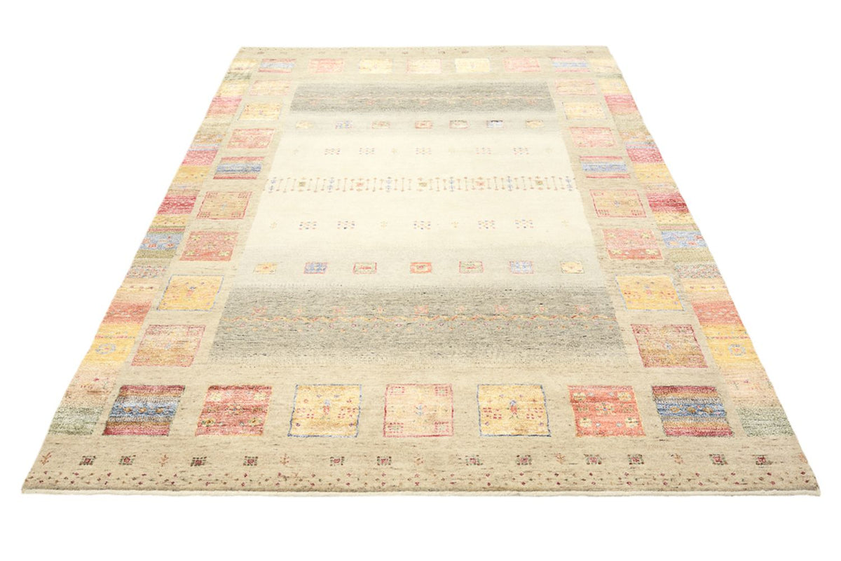 Alfombra Gabbeh - Loribaft Indus - 244 x 175 cm - multicolor