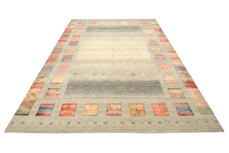 Alfombra Gabbeh - Loribaft Indus - 341 x 248 cm - multicolor
