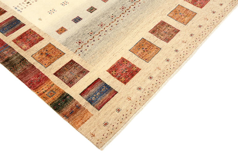 Alfombra Gabbeh - Loribaft Indus - 204 x 156 cm - multicolor