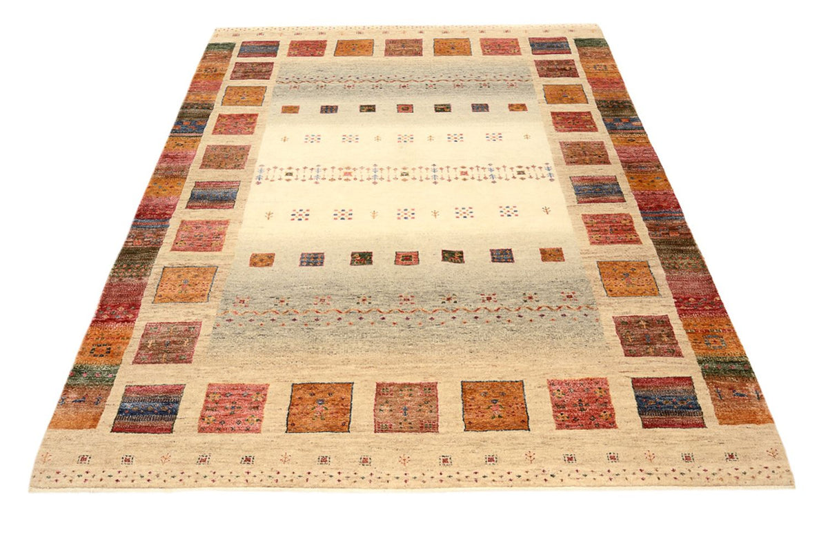 Alfombra Gabbeh - Loribaft Indus - 205 x 153 cm - multicolor