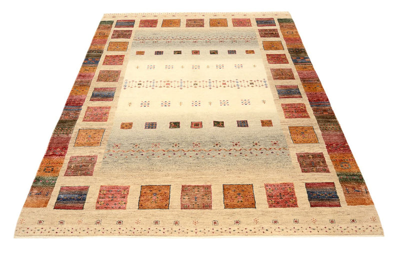 Alfombra Gabbeh - Loribaft Indus - 205 x 153 cm - multicolor