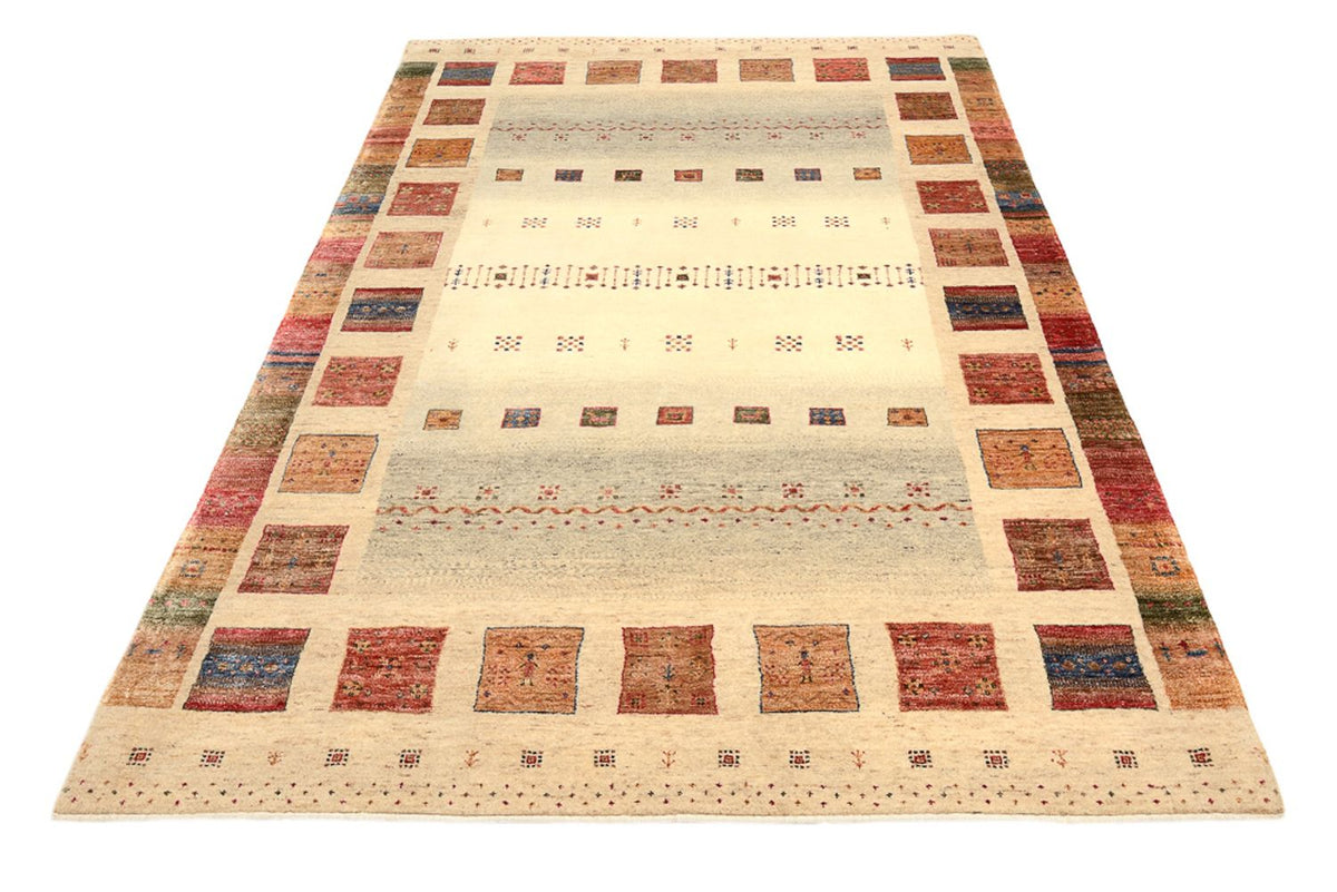 Alfombra Gabbeh - Loribaft Indus - 241 x 164 cm - multicolor