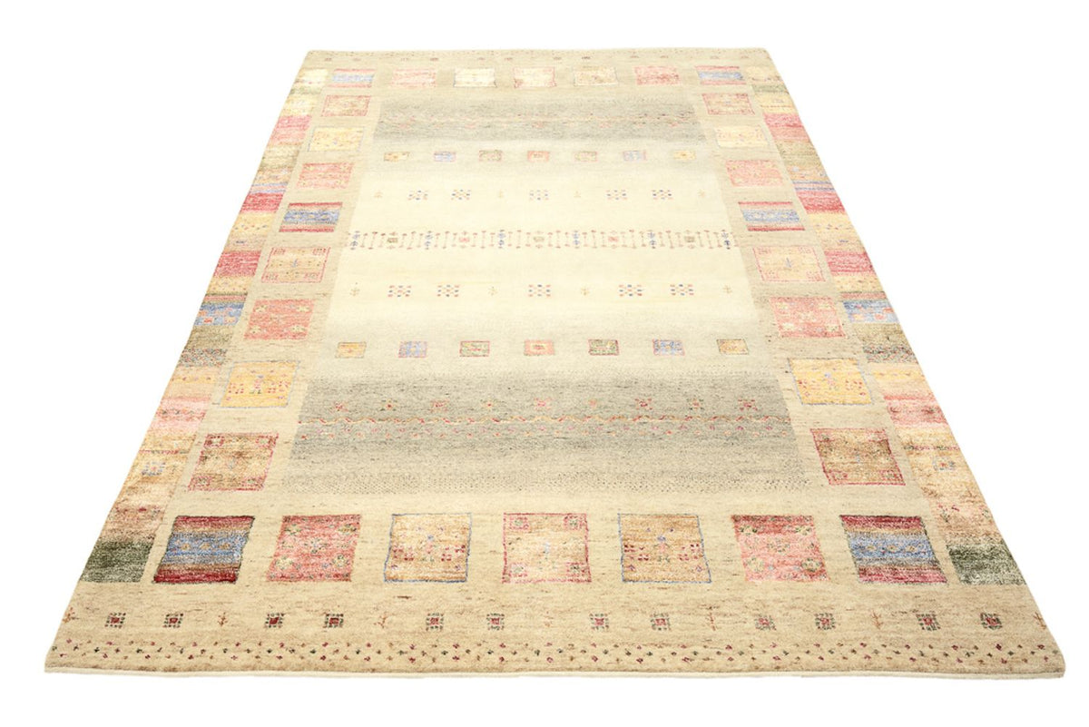 Alfombra Gabbeh - Loribaft Indus - 241 x 164 cm - multicolor
