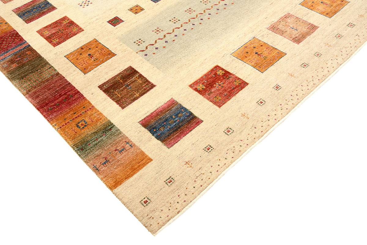 Alfombra Gabbeh - Loribaft Indus - 345 x 247 cm - multicolor