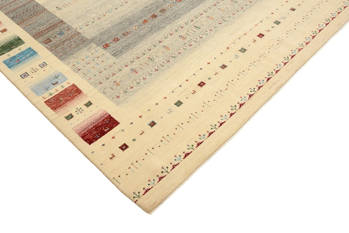 Alfombra Gabbeh - Loribaft Indus - 339 x 248 cm - multicolor