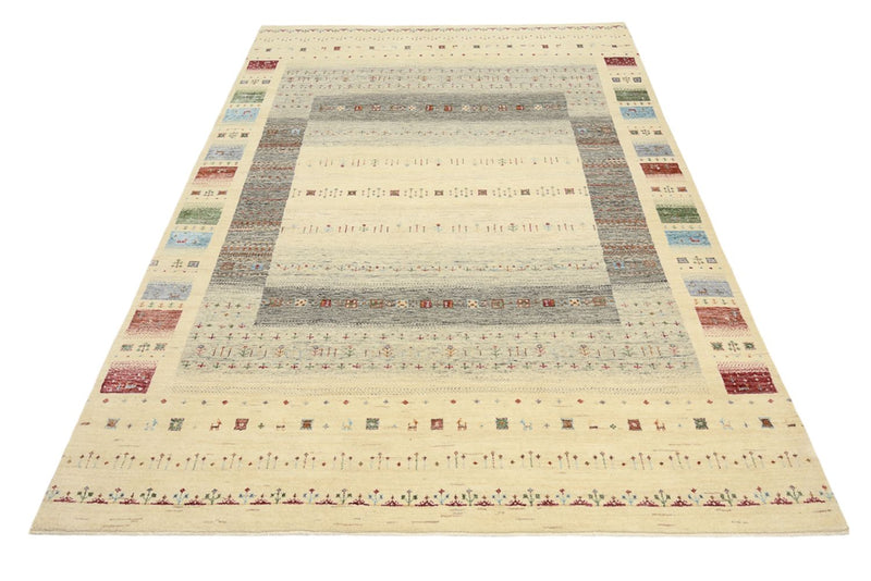 Alfombra Gabbeh - Loribaft Indus - 243 x 171 cm - multicolor