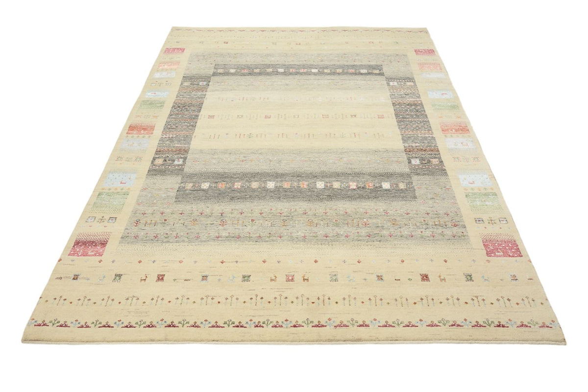 Alfombra Gabbeh - Loribaft Indus - 243 x 171 cm - multicolor