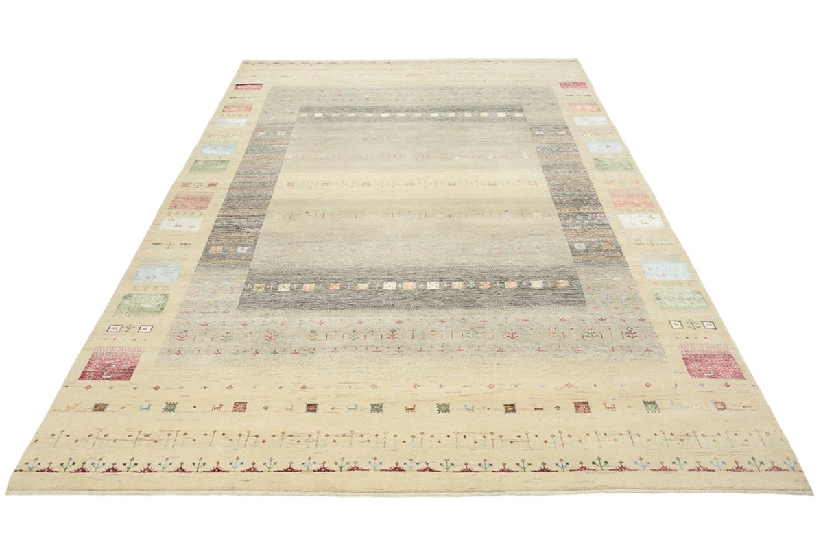 Alfombra Gabbeh - Loribaft Indus - 304 x 201 cm - multicolor