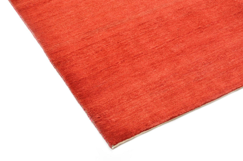 Alfombra de pasillo Alfombra Gabbeh - Loribaft Persa - 208 x 86 cm - rojo