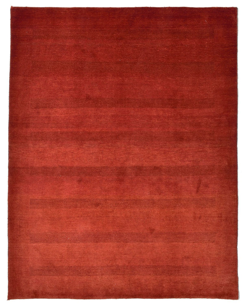 Alfombra Gabbeh - Loribaft Persa - 196 x 152 cm - rojo