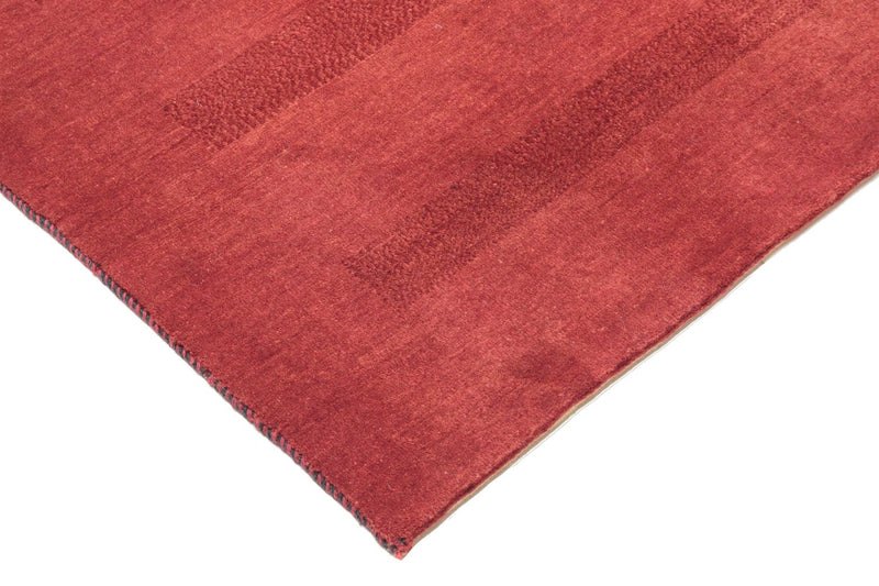 Alfombra Gabbeh - Loribaft Persa - 196 x 152 cm - rojo