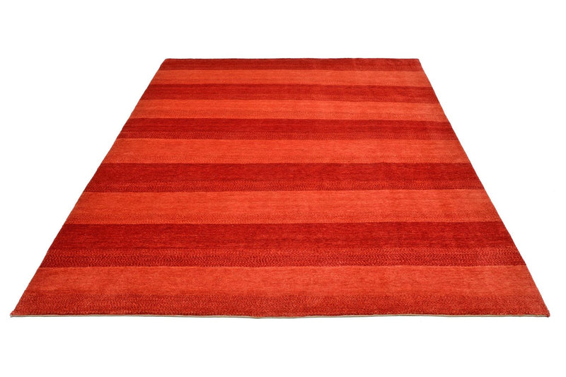 Alfombra Gabbeh - Loribaft Persa - 252 x 199 cm - rojo