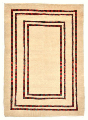 Alfombra Gabbeh - Loribaft Persa - 179 x 127 cm - beige