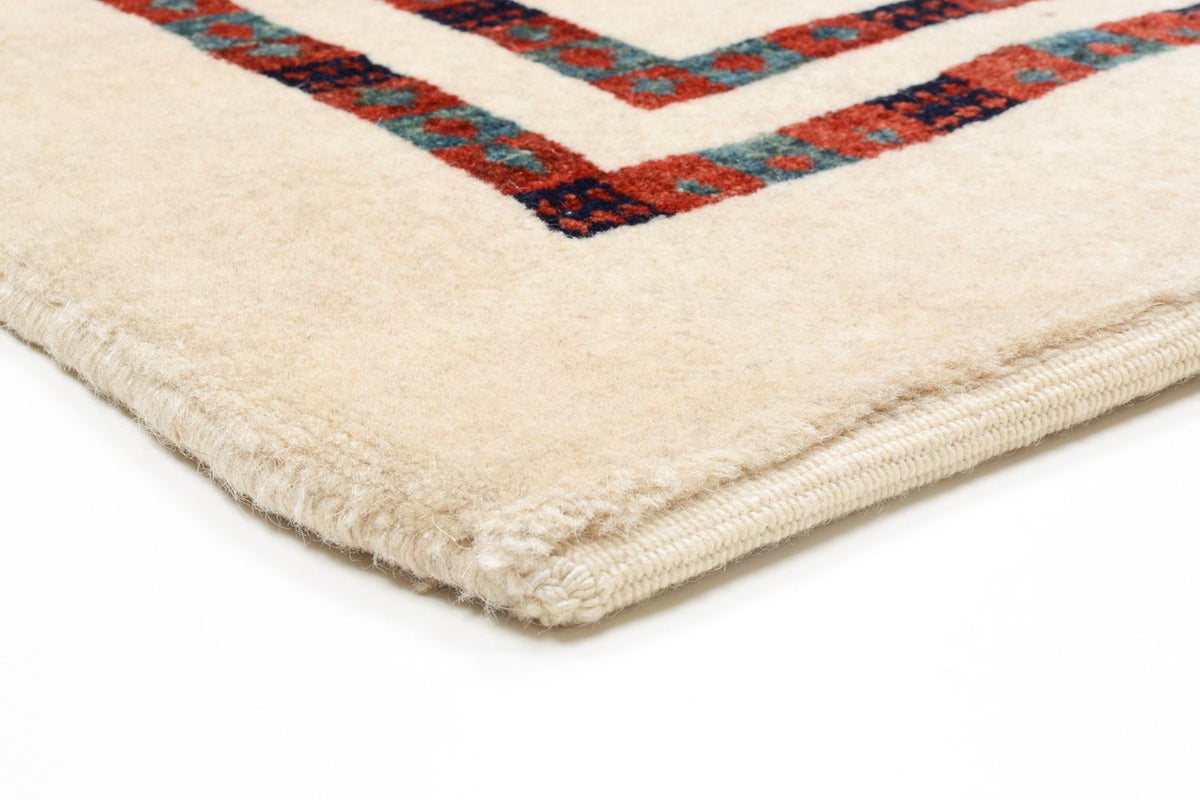 Alfombra Gabbeh - Loribaft Persa - 179 x 127 cm - beige