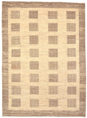 Alfombra Gabbeh - Loribaft Persa - 264 x 190 cm - beige