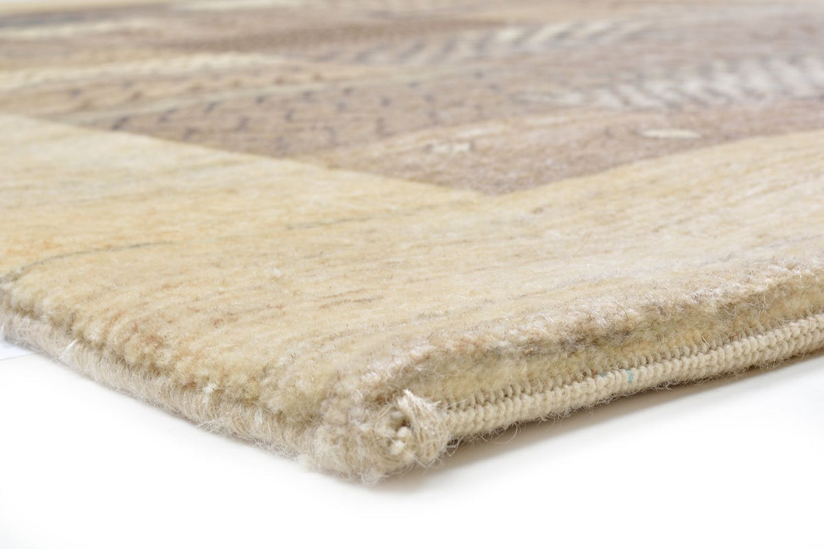 Alfombra Gabbeh - Loribaft Persa - 156 x 110 cm - arena