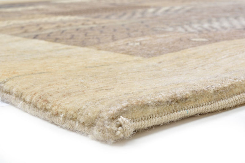 Alfombra Gabbeh - Loribaft Persa - 156 x 110 cm - arena