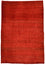 Alfombra Gabbeh - Loribaft Persa - 424 x 292 cm - rojo