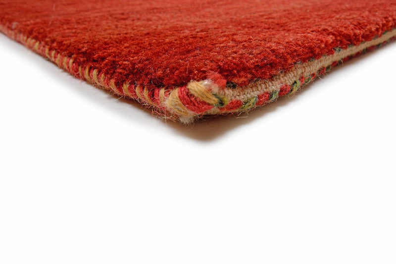 Alfombra Gabbeh - Loribaft Persa - 424 x 292 cm - rojo
