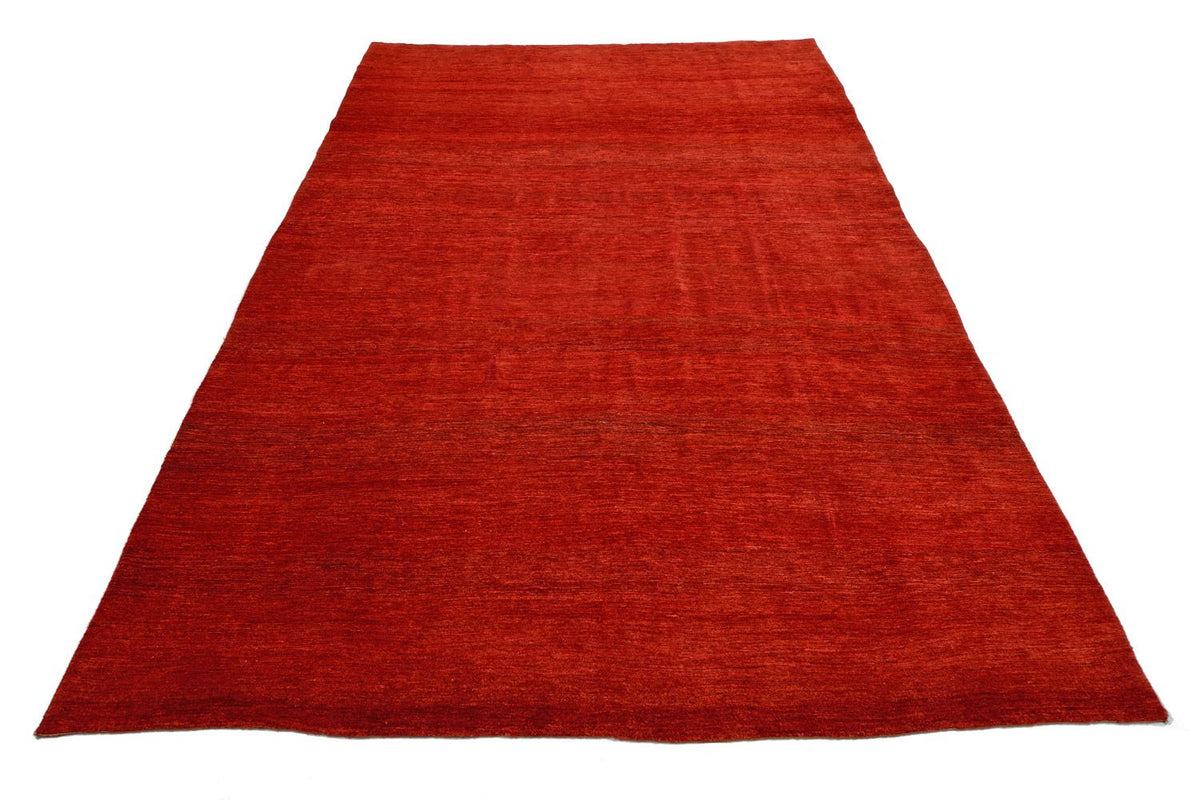 Alfombra Gabbeh - Loribaft Persa - 424 x 292 cm - rojo
